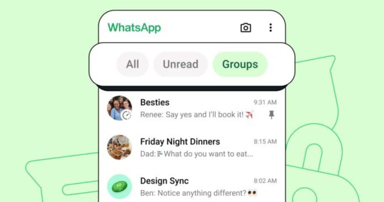 WhatsApp Chat Filters Are Rolling Out