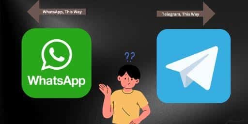 Telegram vs whatsapp popularity