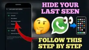 How to hide WhatsApp last seen from one person